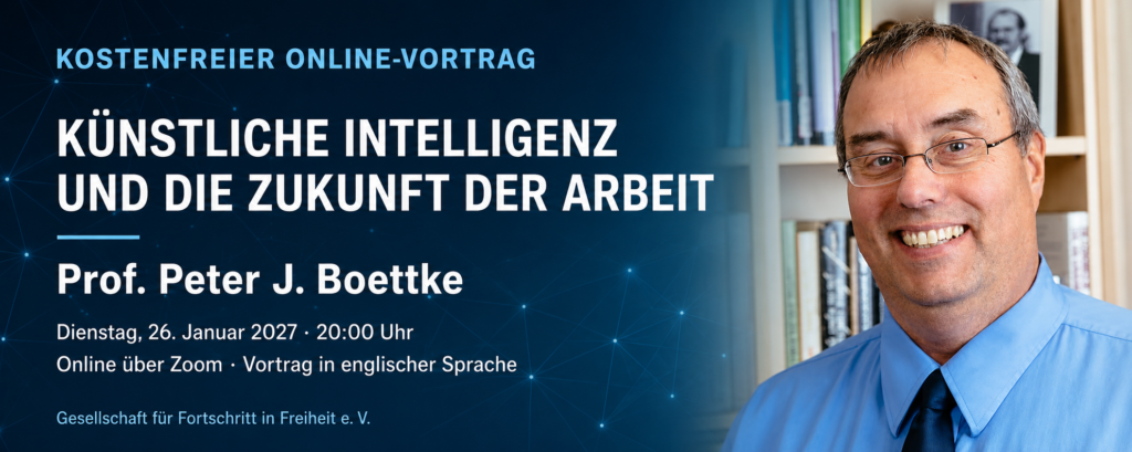 Online-Vortrag – Artificial Intelligence and the Future of Work